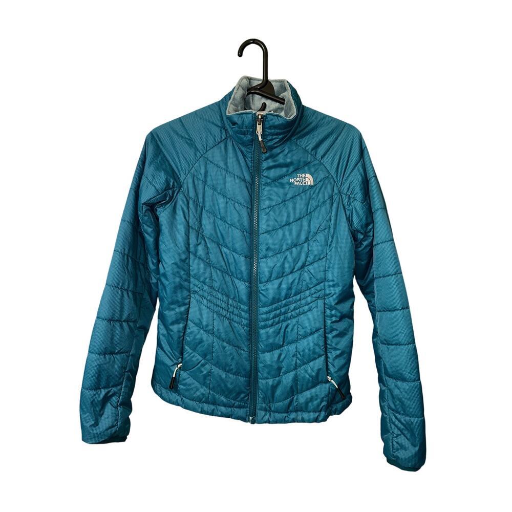 The North Face Quilted Puffer Jacket Women’s Small PrimaLoft Fleece Lined